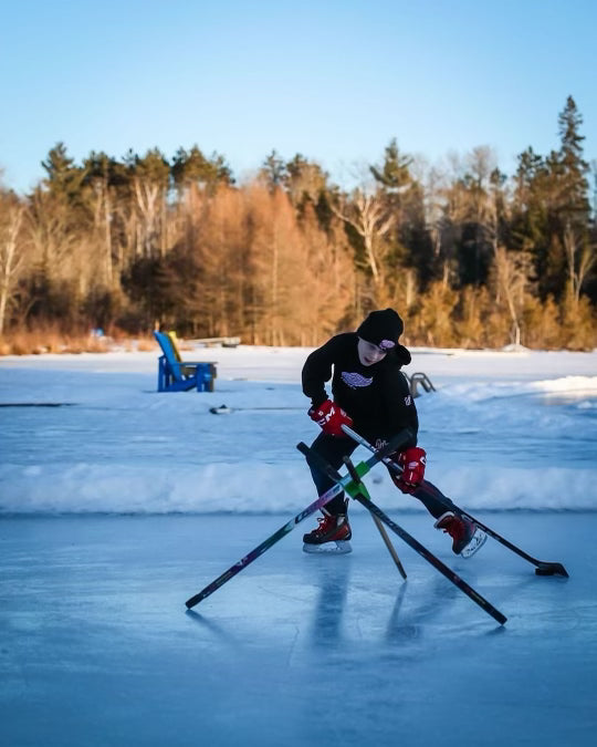 Super Light Transformer Hockey Pylon - Green - Hockey Pylons
